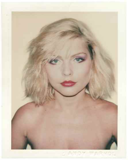 Debbie Harry, 1980, New York – in einem Polaroid von Andy Warhol