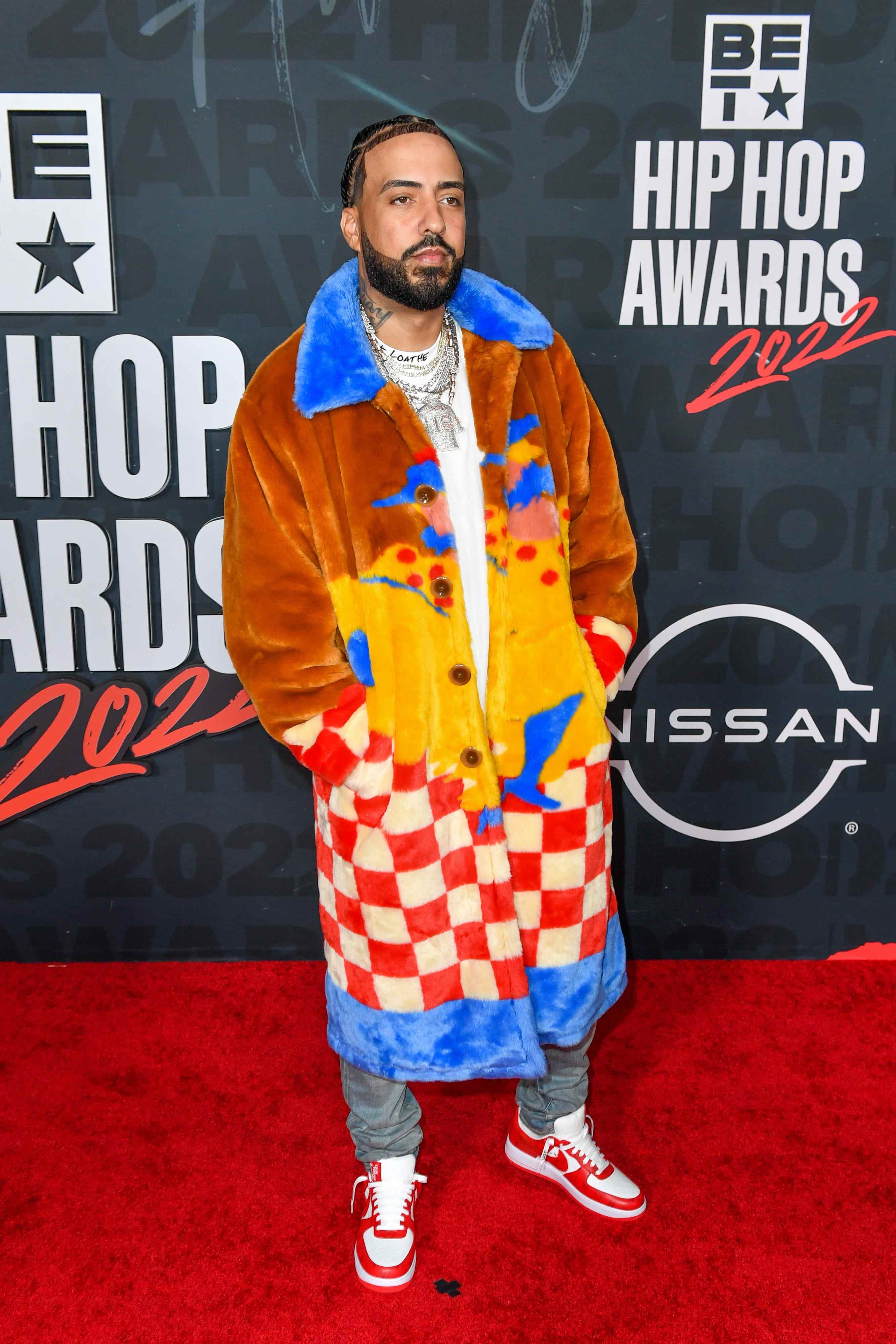 French Montana nimmt an den BET Hip Hop Awards 2022 teil.