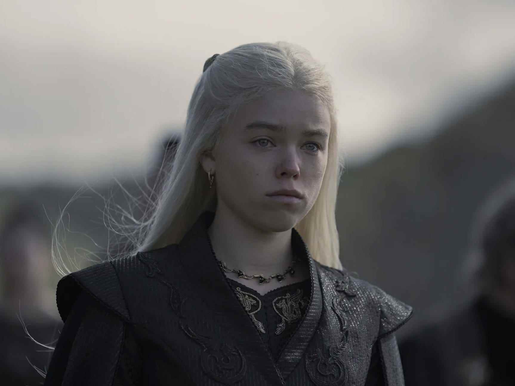 Rhaenyra Targaryen weint