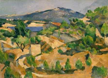 Der Damm von François Zola (Berge in der Provence), 1877-8, Paul Cézanne.