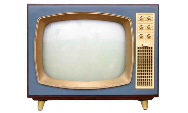 Ein alter Fernseher