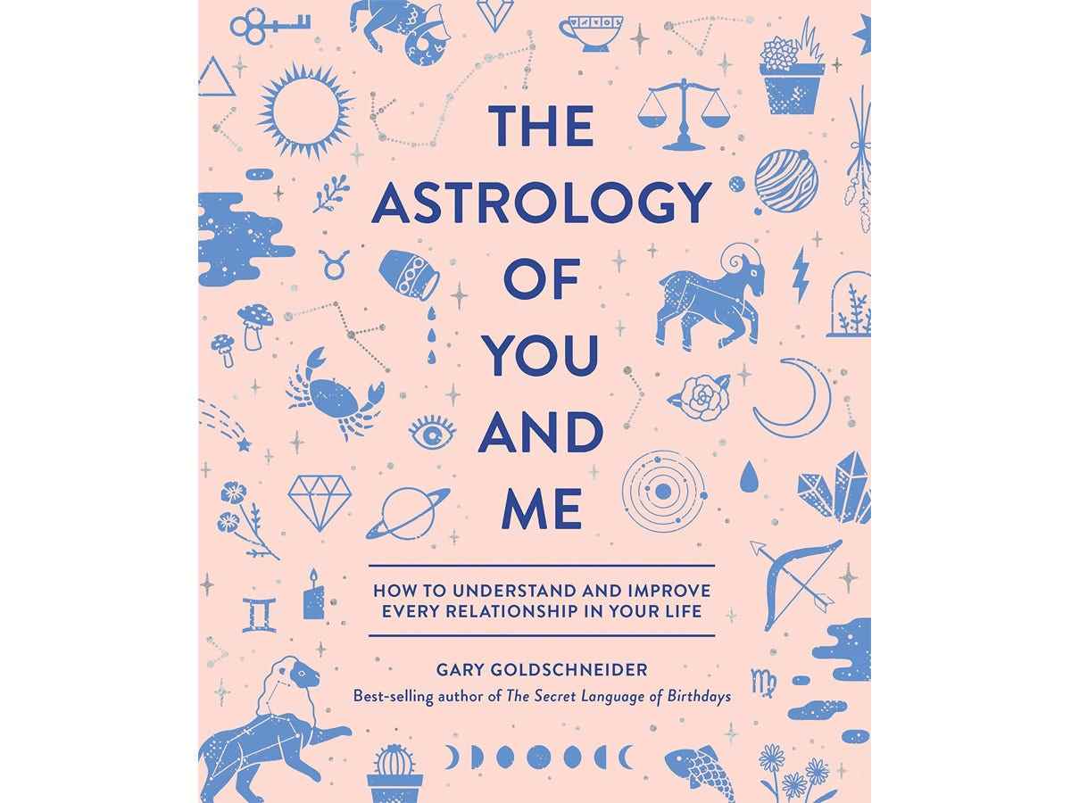 Das Buchcover von „The Astrology of You and Me“ von Gary Goldschneider
