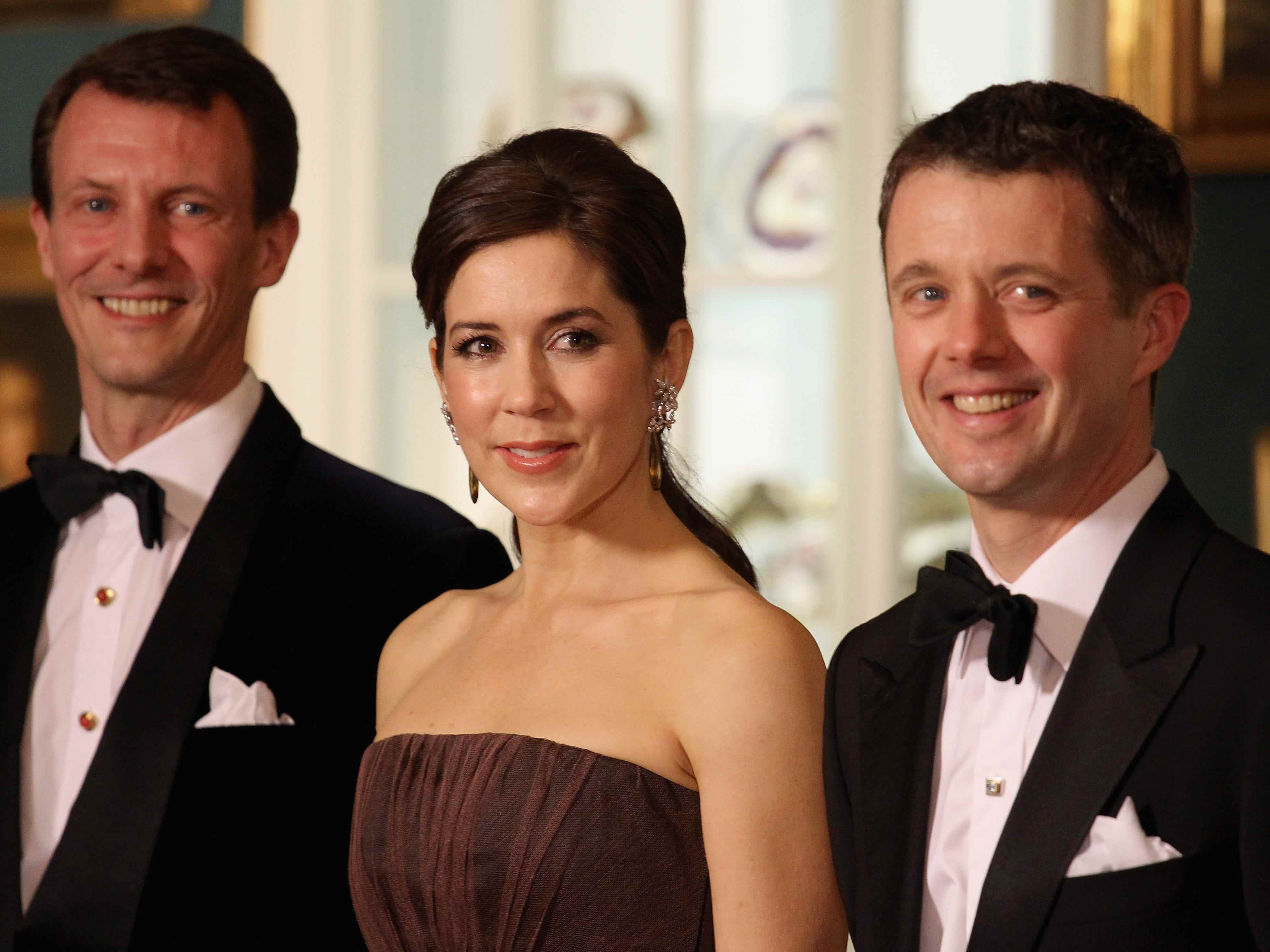 Prinz Joachim von Dänemark, Kronprinzessin Mary von Dänemark und Kronprinz Frederik von Dänemark