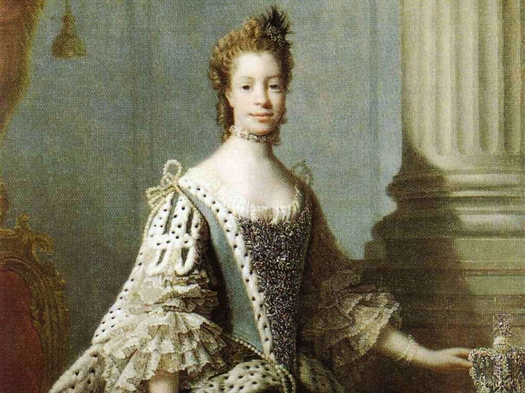 Porträt von Königin Charlotte von Allan Ramsay