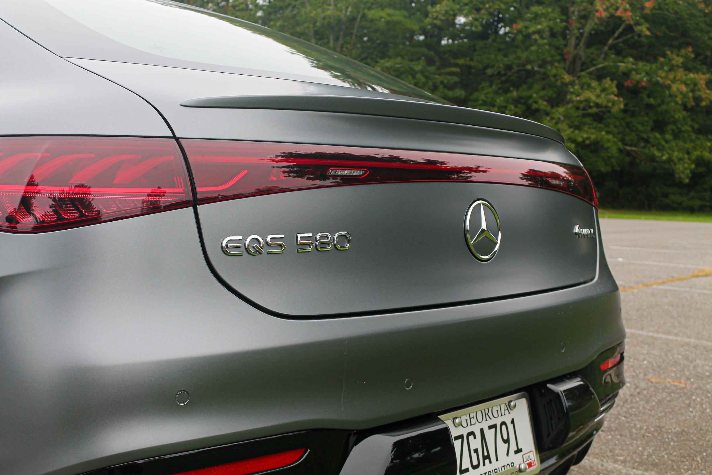 Der Mercedes-Benz EQS 580 von 2022.