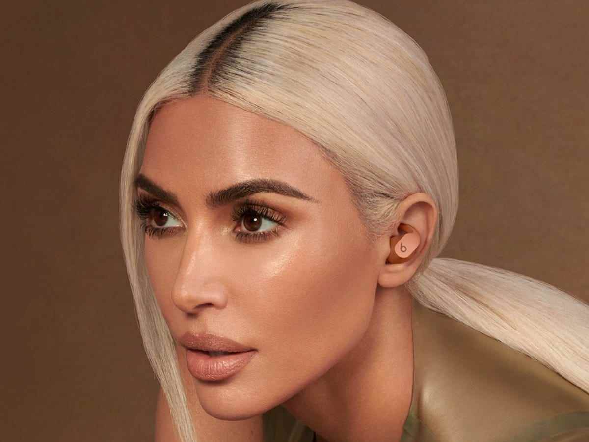 Kim Kardashian in Beats Fit Pro