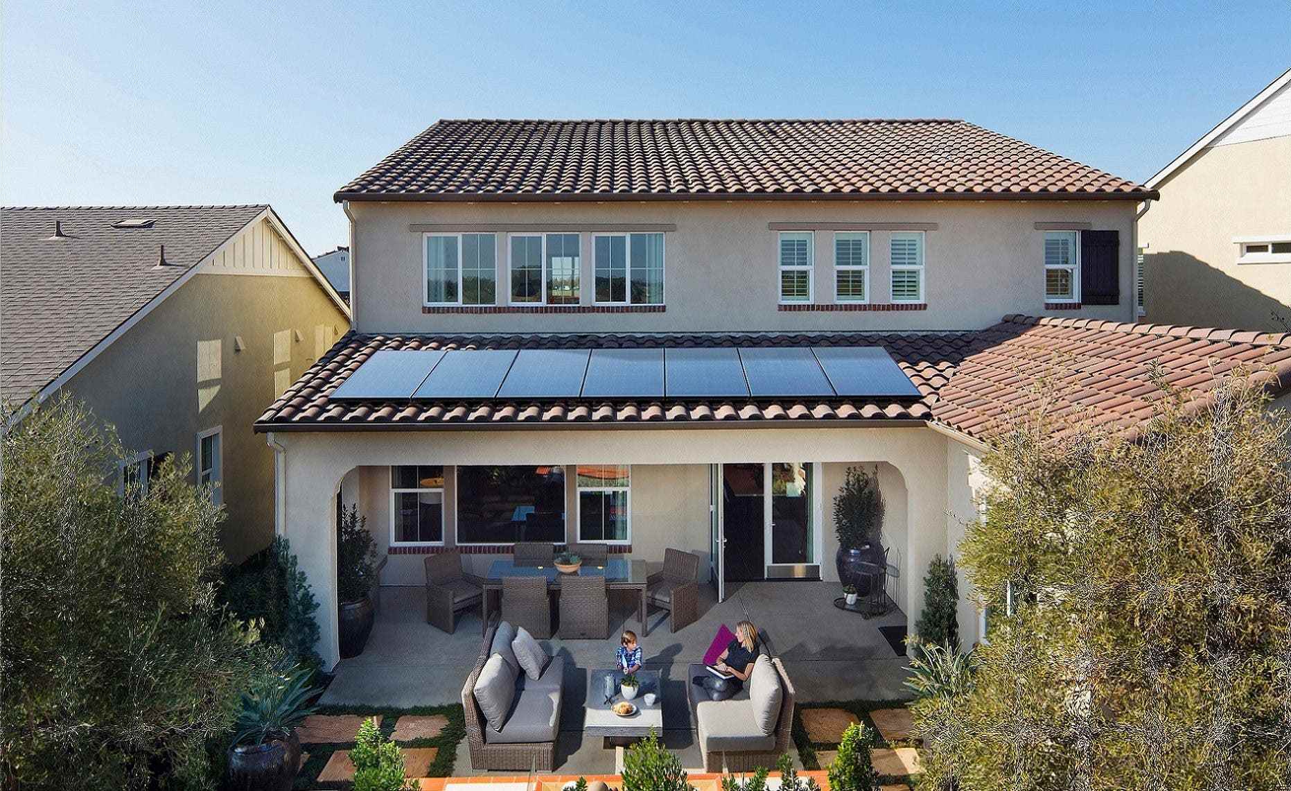 Startseite Solarenergie auf dem Dach USA SunPower