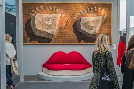 Drüben bei den Masters … Salvador Dali, L'Oeil Fleurie, zum Verkauf für 95 Millionen Pfund in der Dickinson Gallery.