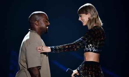 Taylor Swift und Kanye West bei den MTV Video Music Awards 2015, sechs Jahre nach dem Debakel bei den Awards 2009.