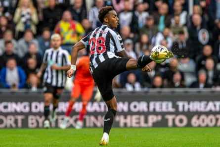 Der Mittelfeldspieler von Newcastle United beeindruckte beim 5:1-Sieg in der Premier League gegen Brentford.