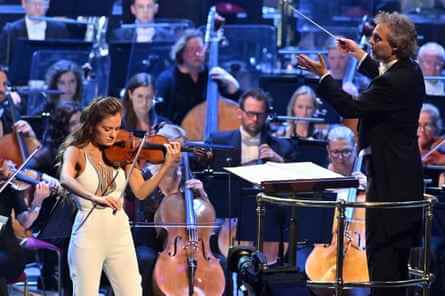 Geschrieben für sie … Benedetti spielt bei den Proms 2022 das Violinkonzert von Wynton Marsalis.