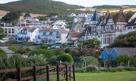 Woolacombe in North Devon, das die höchste Rate an Airbnb-Immobilien hat