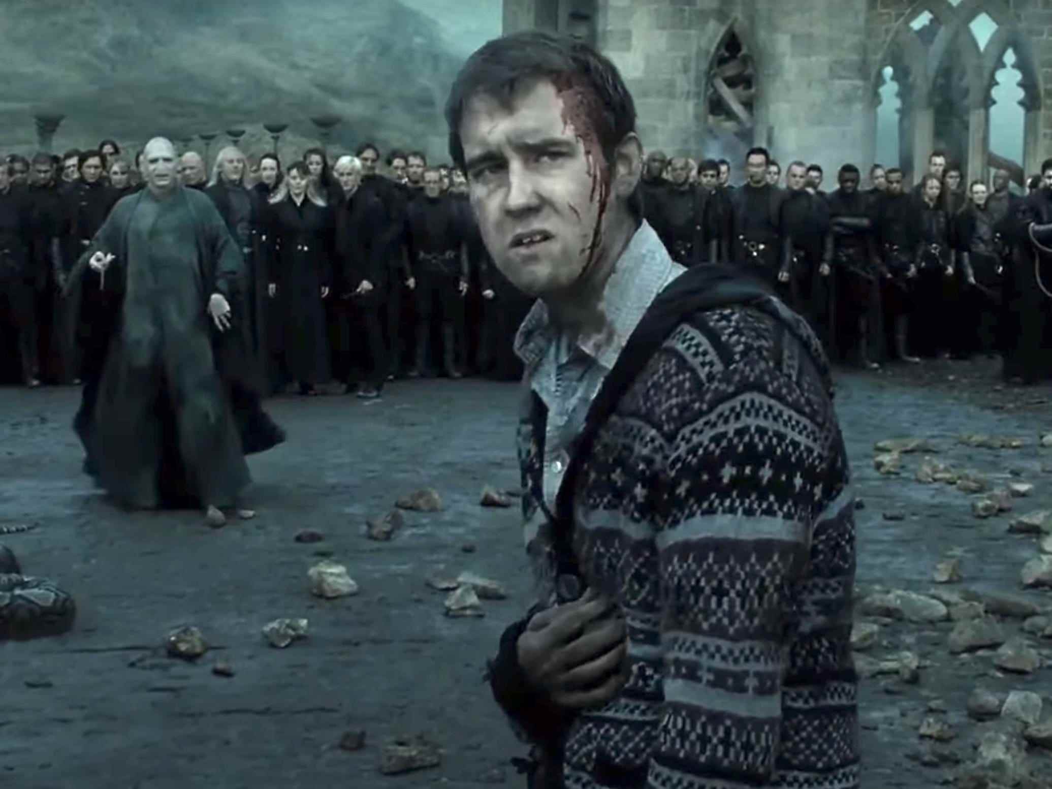 Matthew Lewis als Neville Longbottom in „Harry Potter und die Heiligtümer des Todes: Teil 2“.