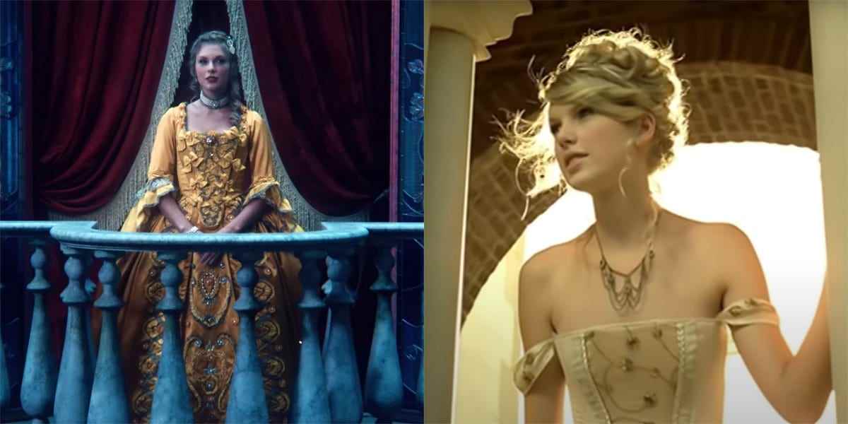 Taylor Swift Bejeweled Musikvideo Liebesgeschichte parallel