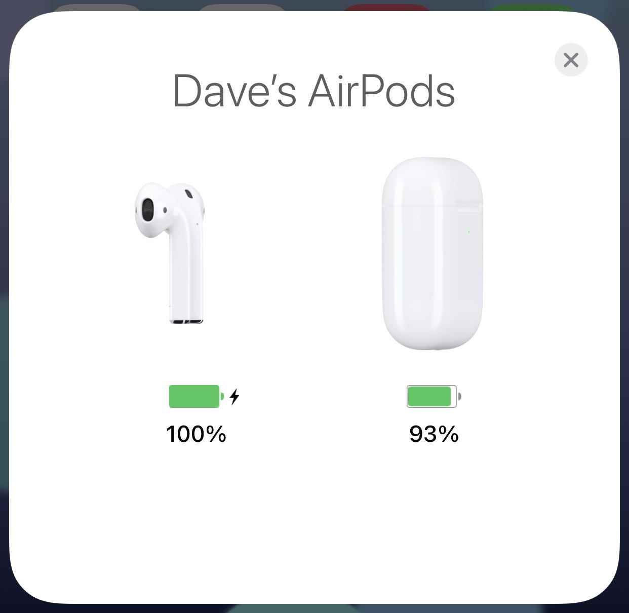 AirPods laden