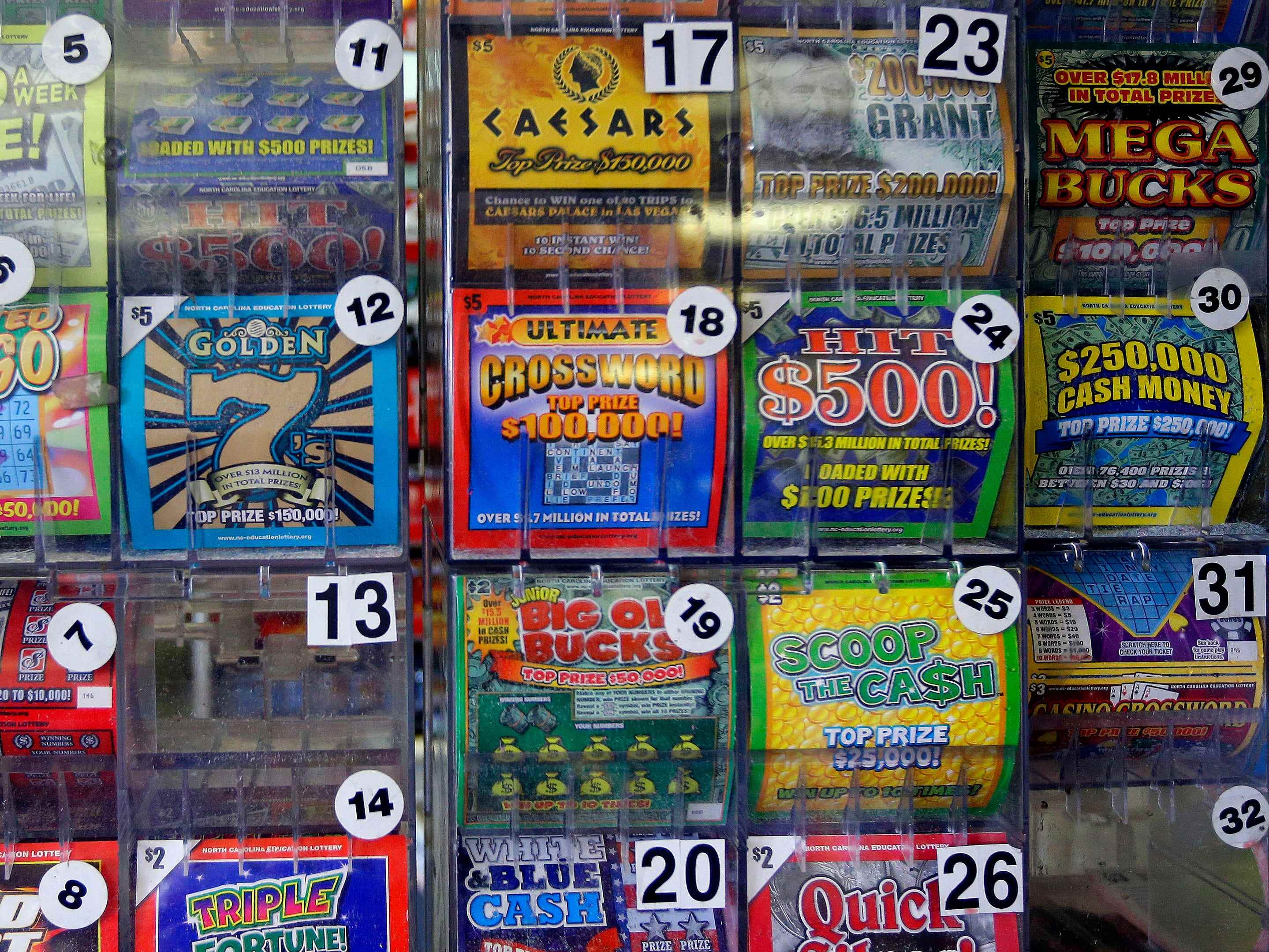 Lotterie-Rubbellose