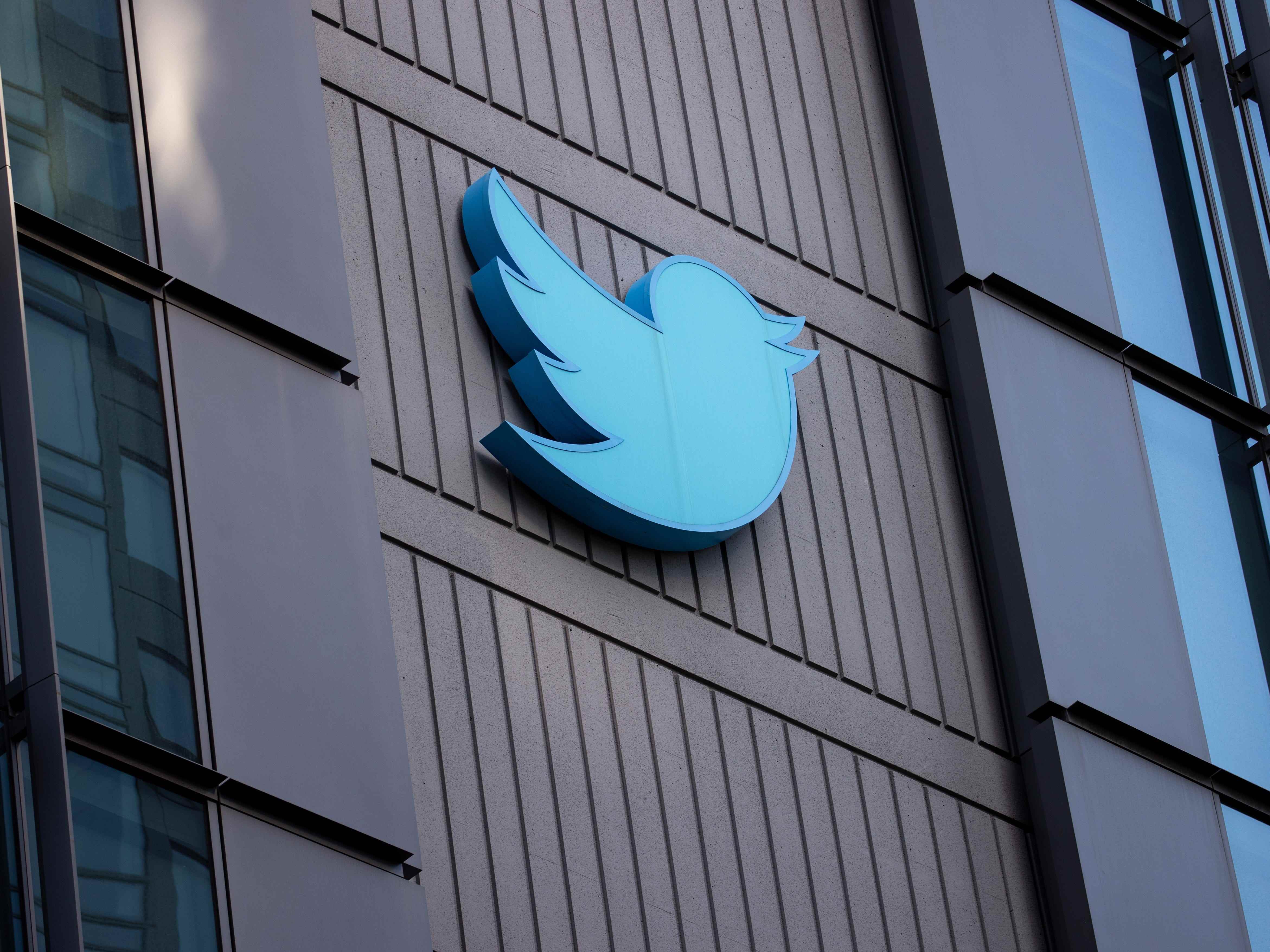 Die Twitter-Zentrale wird am 27. September 2022 in San Francisco, Kalifornien, USA, gesehen.