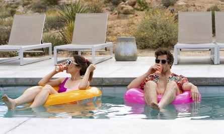 Cristin Milioti und Andy Samberg in Palm Springs.
