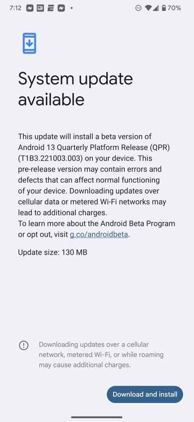 Google veröffentlicht Android 13 QPR1 Beta 3 – Google veröffentlicht Android 13 QPR1 Beta 3 für Pixel 4a bis Pixel 7