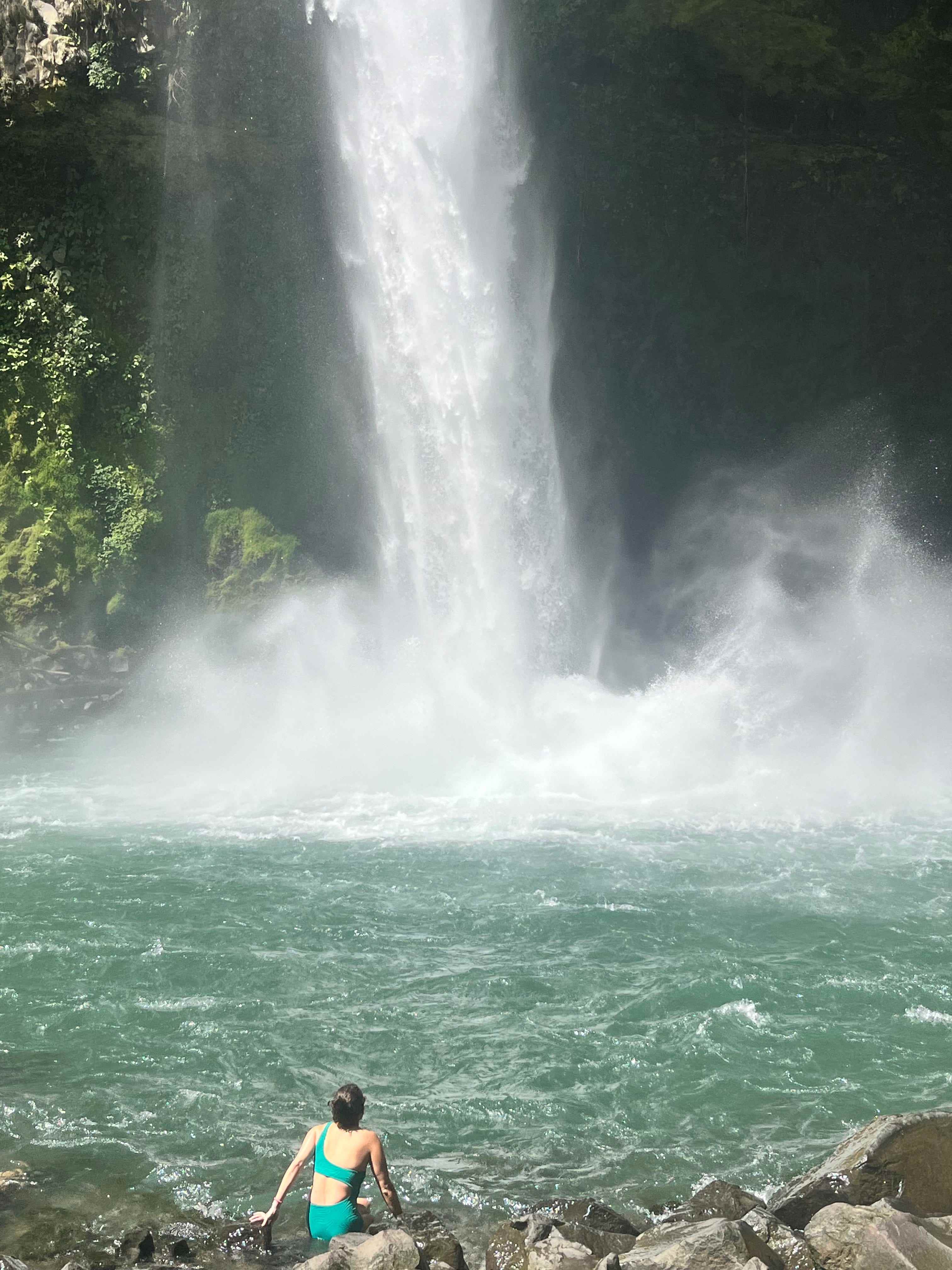 Der Wasserfall La Fortuna in Costa Rica