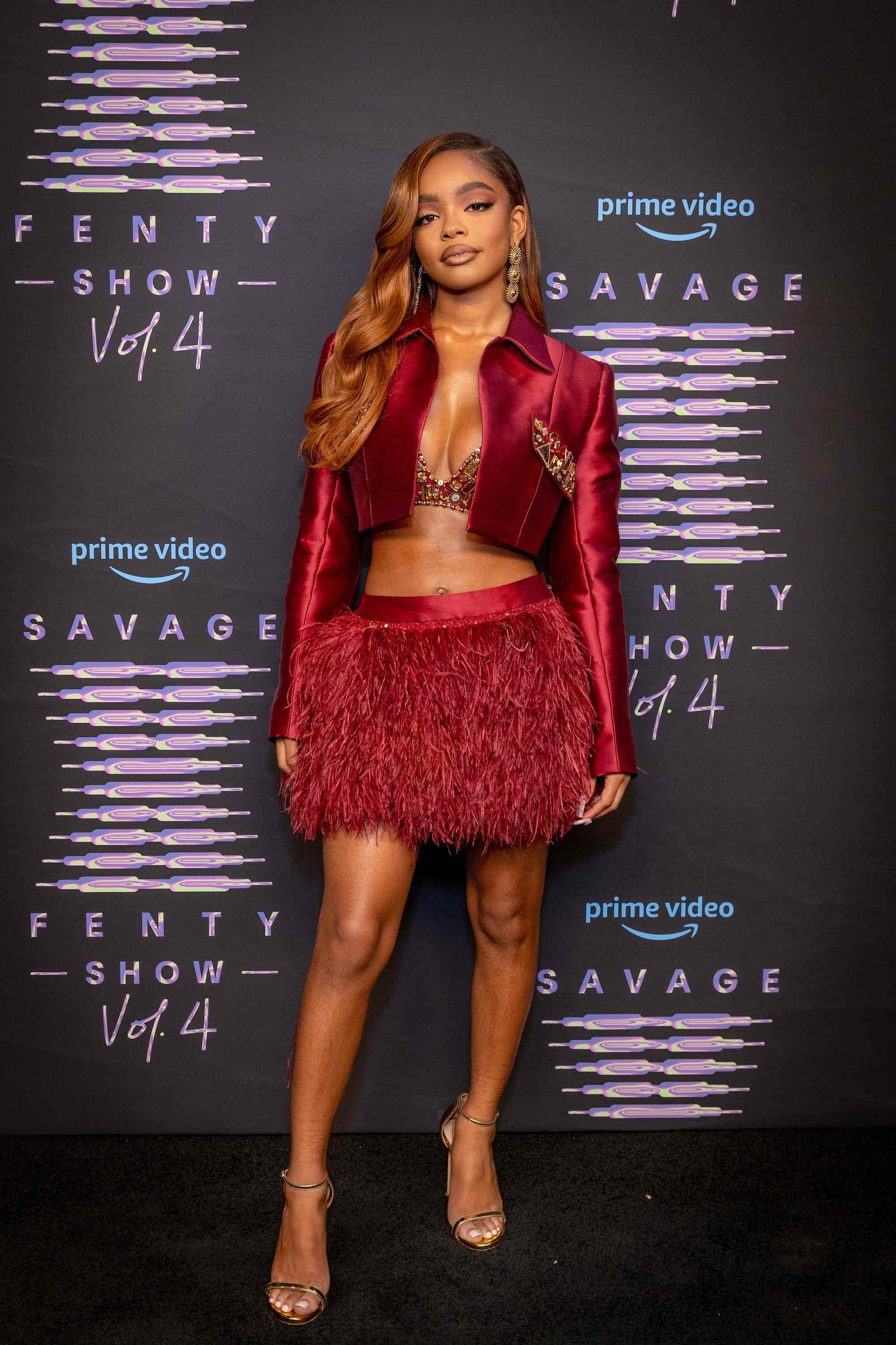 Marsai Martin besucht Rihannas Savage X Fenty Show Vol.  4.