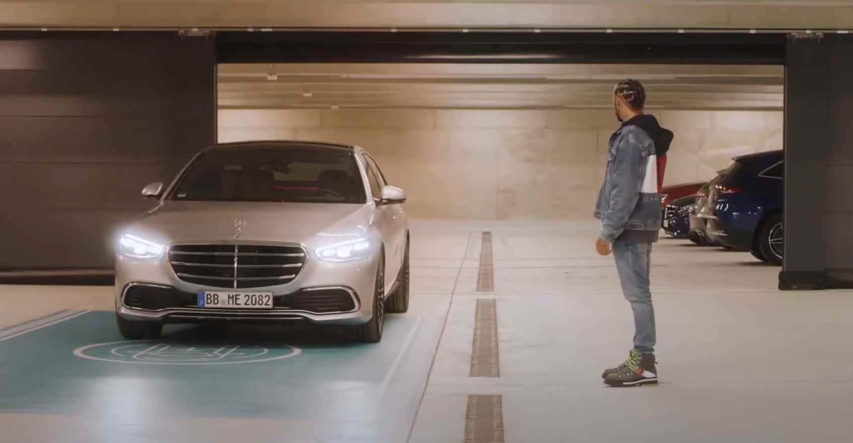 Lewis Hamilton Mercedes-Werbung