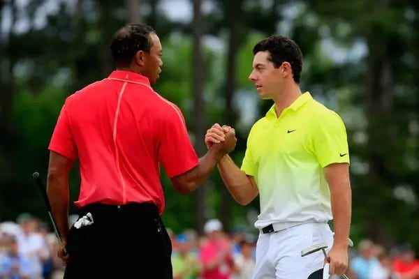 Tiger Woods und Rory McIlroy