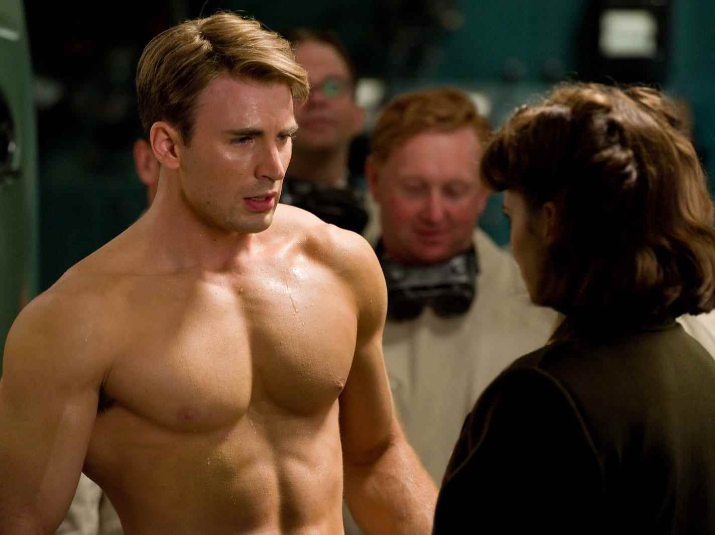 Chris Evans in „Captain America: The First Avenger“ (2011).
