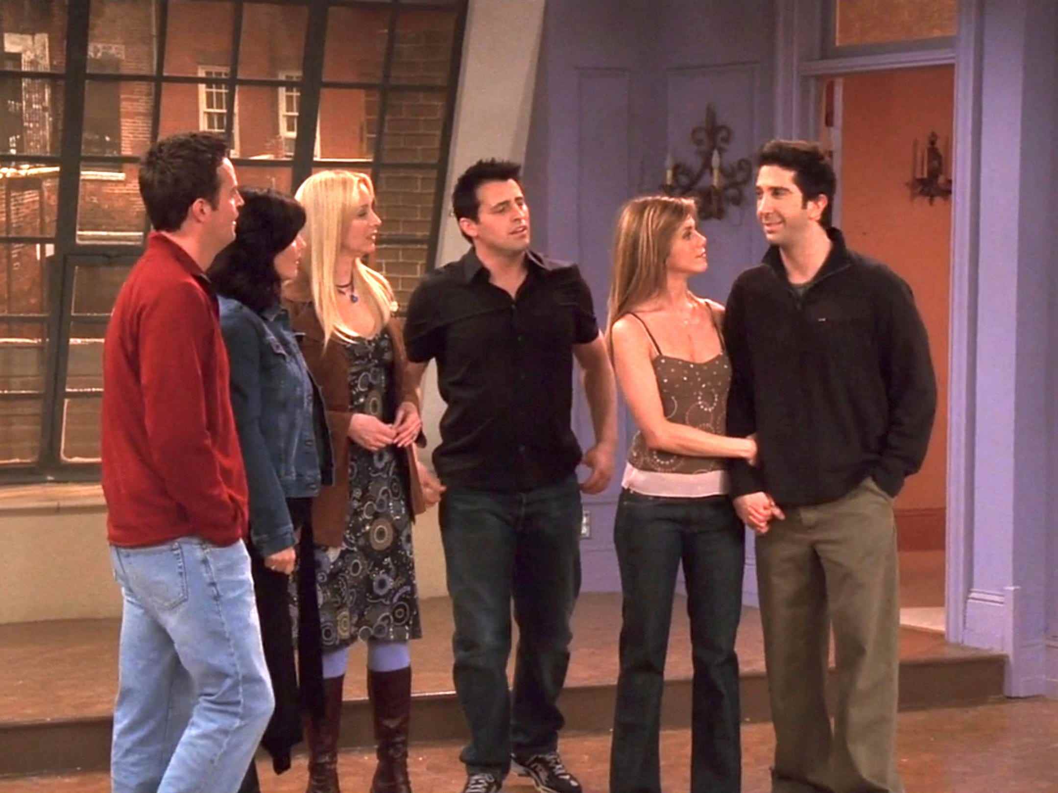 Matthew Perry, Courteney Cox, Lisa Kudrow, Matt LeBlanc, Jennifer Aniston und David Schwimmer über das Serienfinale von „Friends“.