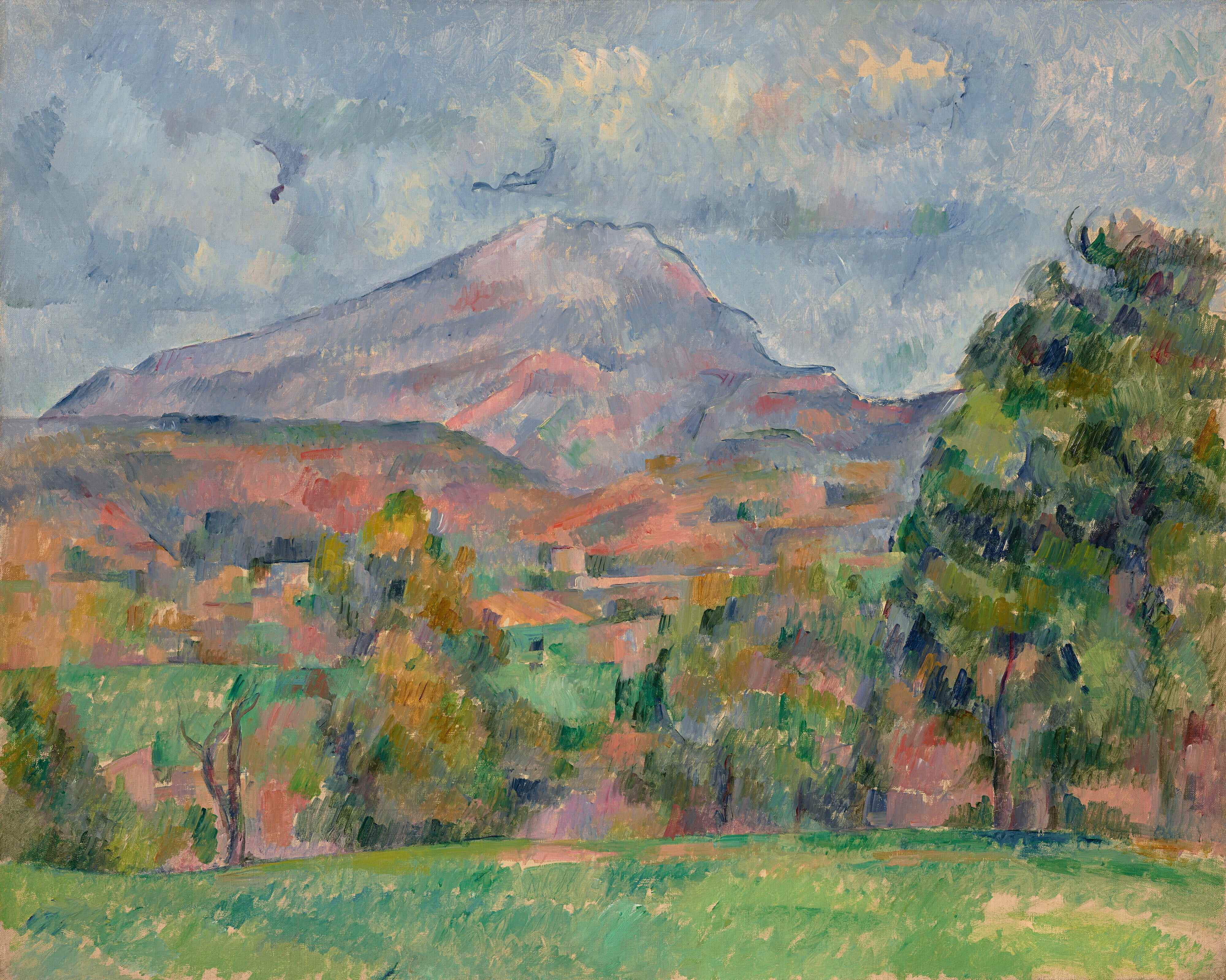 Paul Cézanne, „La Montagne Sainte-Victoire“