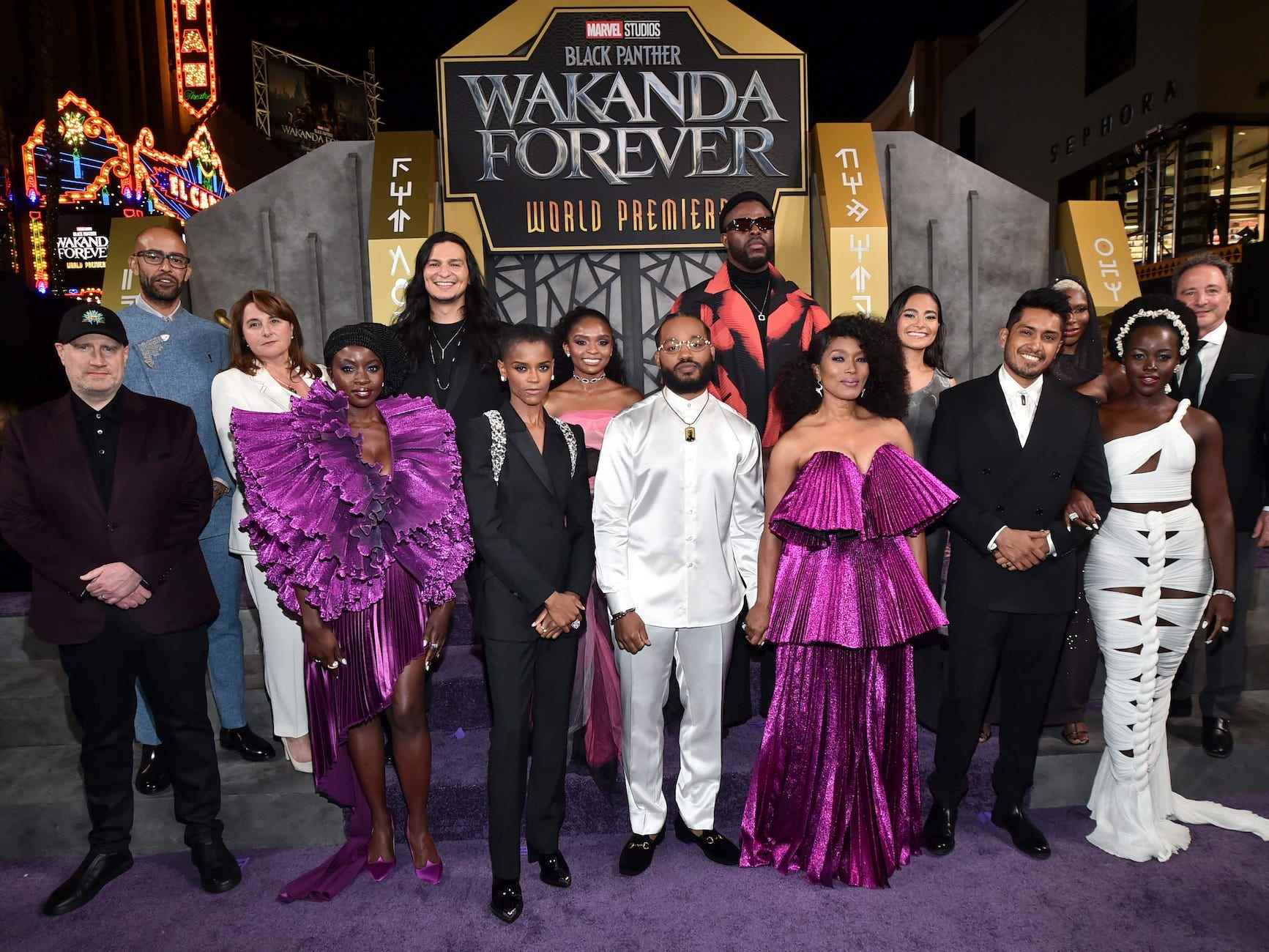 Weltpremiere von Black Panther: Wakanda Forever