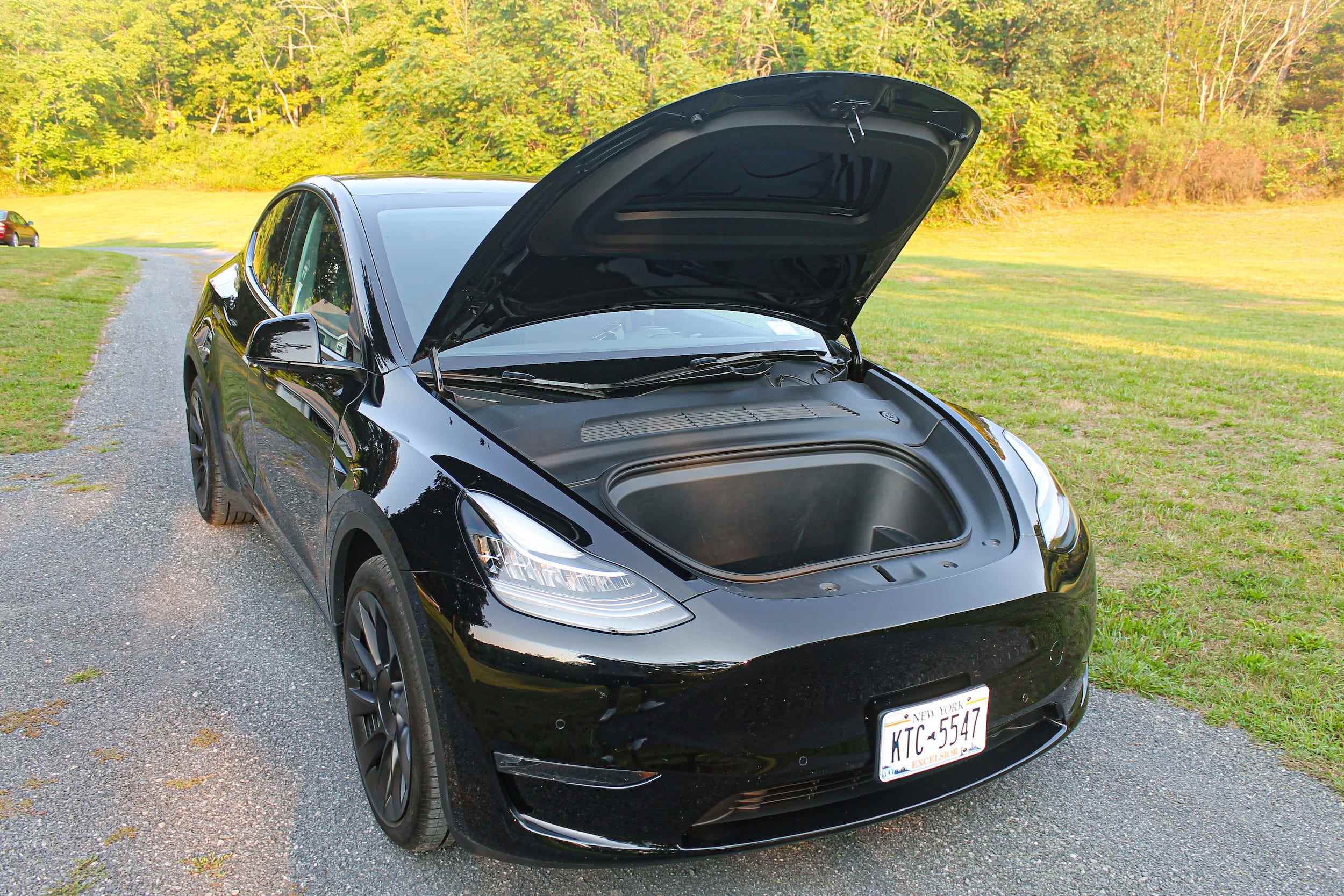 Das Tesla-Modell Y.
