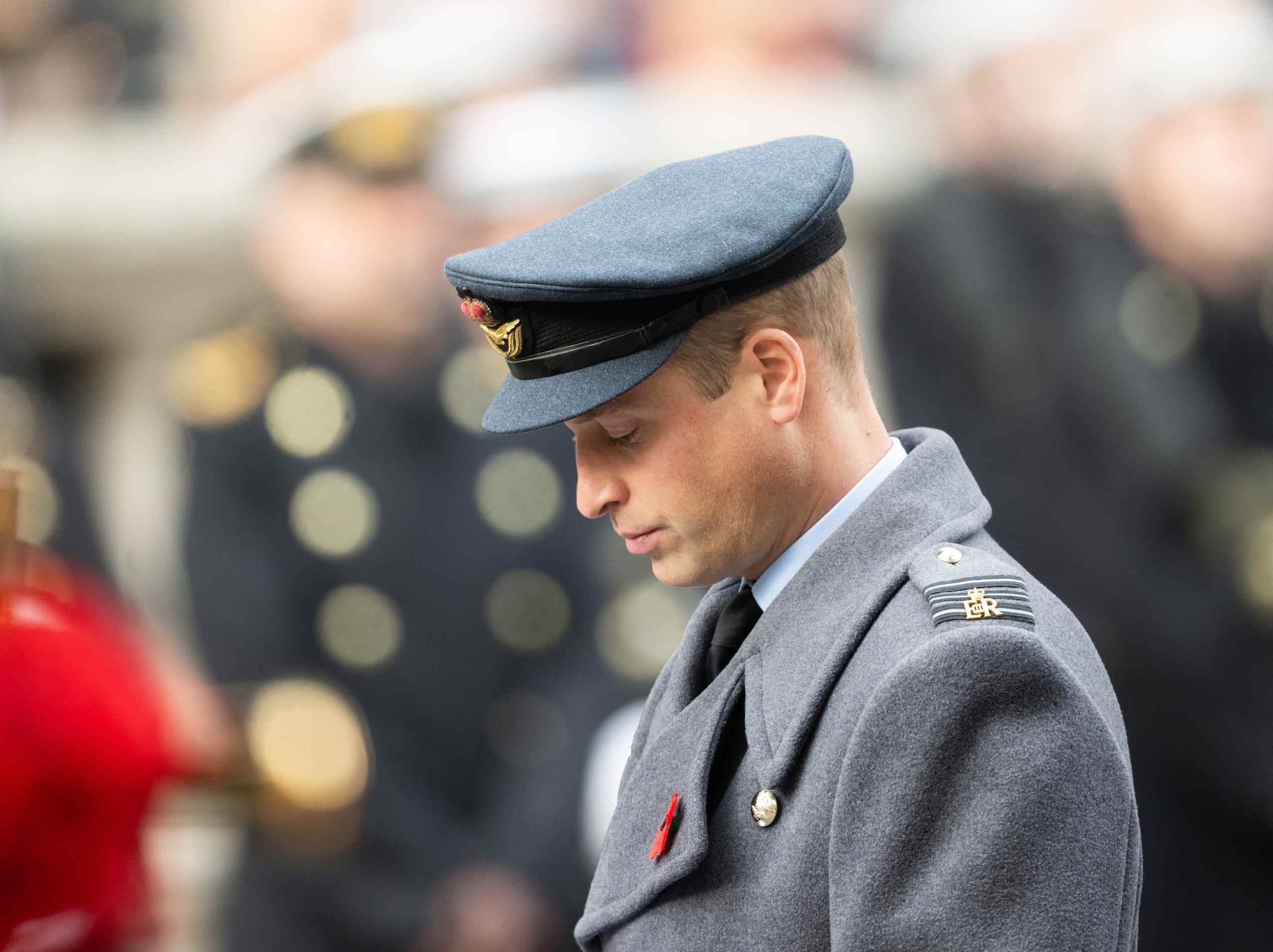 Prinz William, Prinz von Wales, während des National Service Of Remembrance am Cenotaph am 13. November 2022 in London, England.