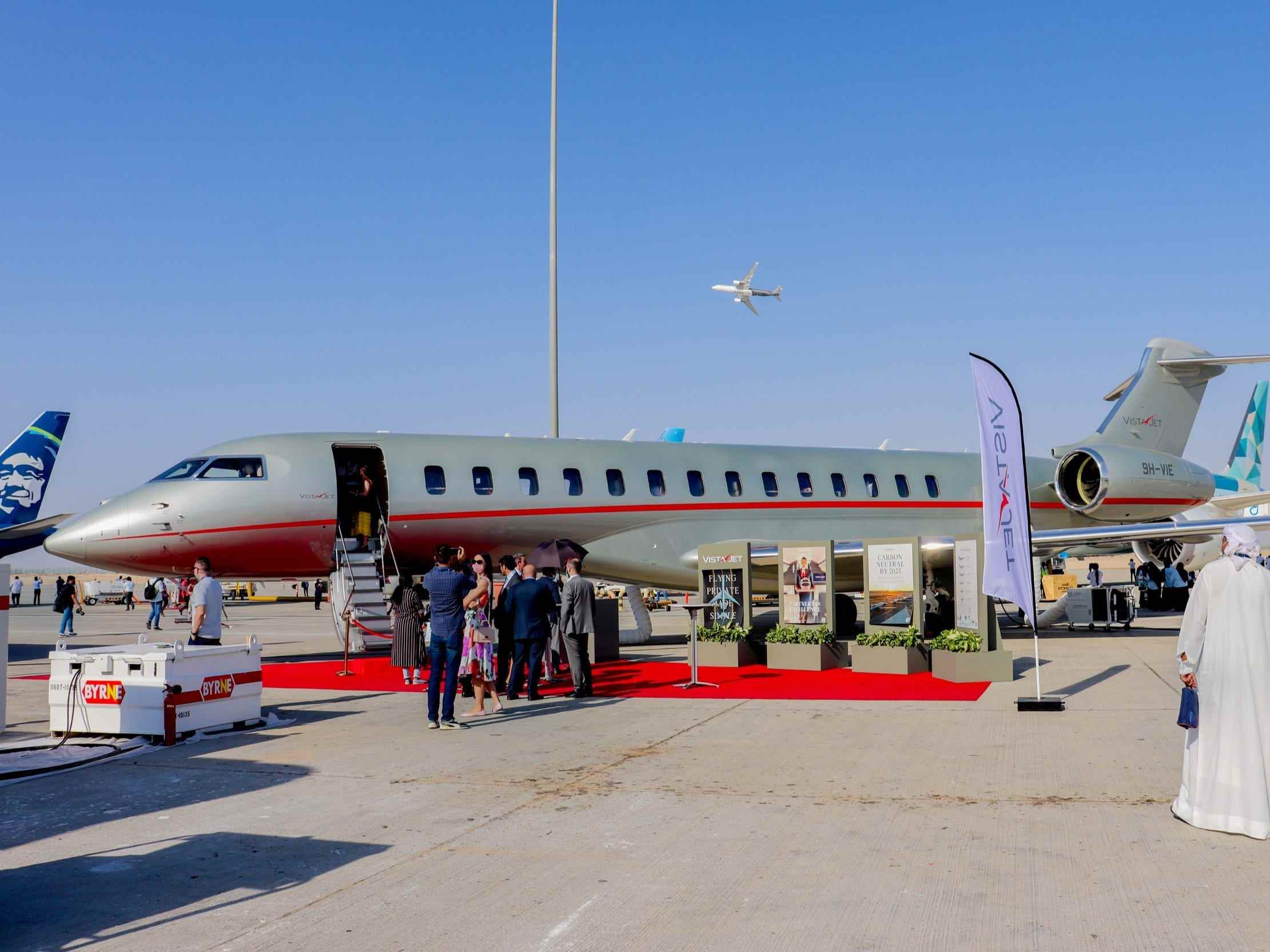 VistaJet Bombardier Global 7500 – Dubai Airshow 2021