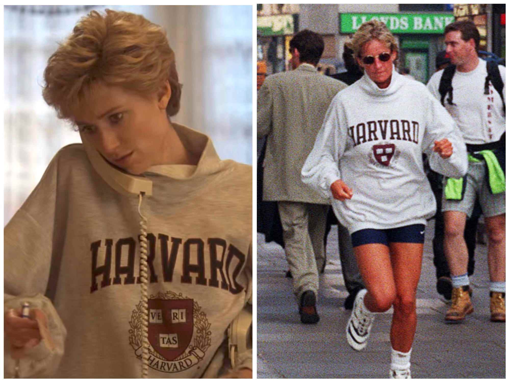 Prinzessin Diana Harvard-Sweatshirt