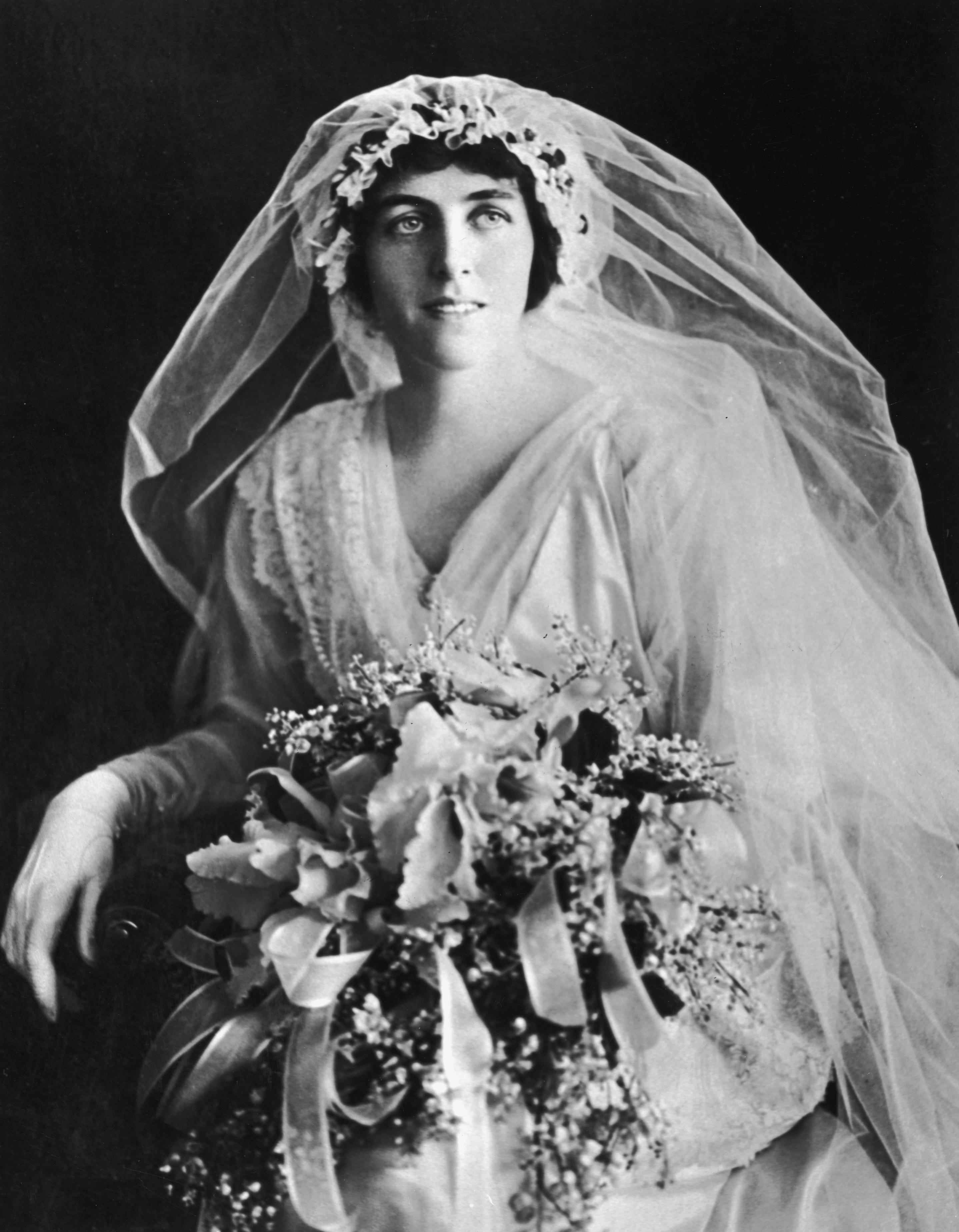 Eleanor Wilson an ihrem Hochzeitstag.
