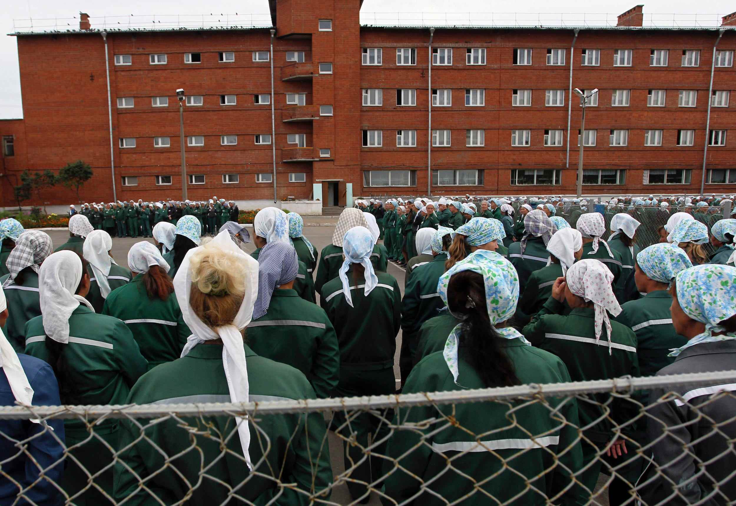 Russisches Frauengefängnis.