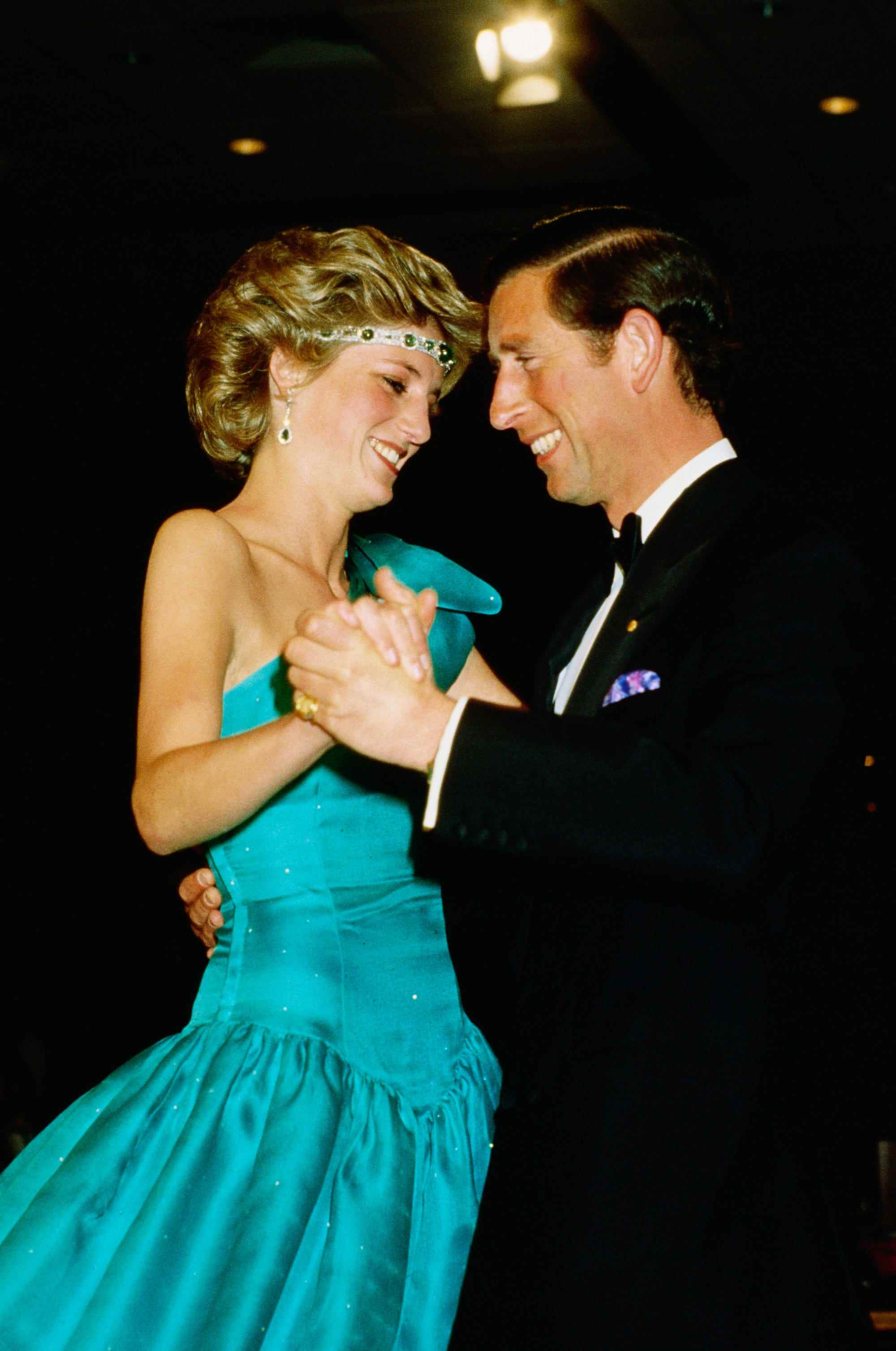 Charles und Prinzessin Diana im Jahr 1980