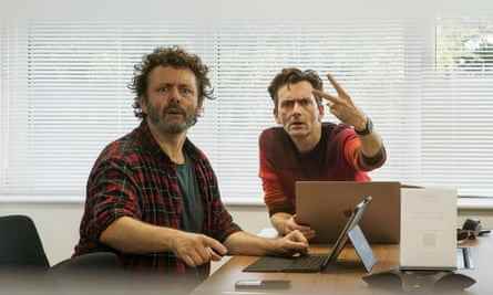 Party of two … Michael Sheen und David Tennant in Staged.