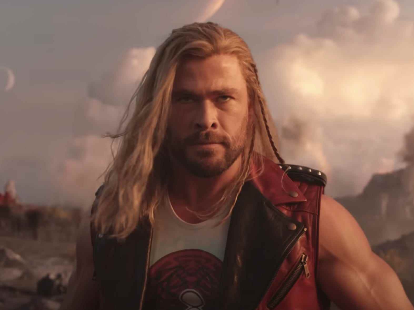 Chris Hemsworth als Thor in „Thor: Love and Thunder“.