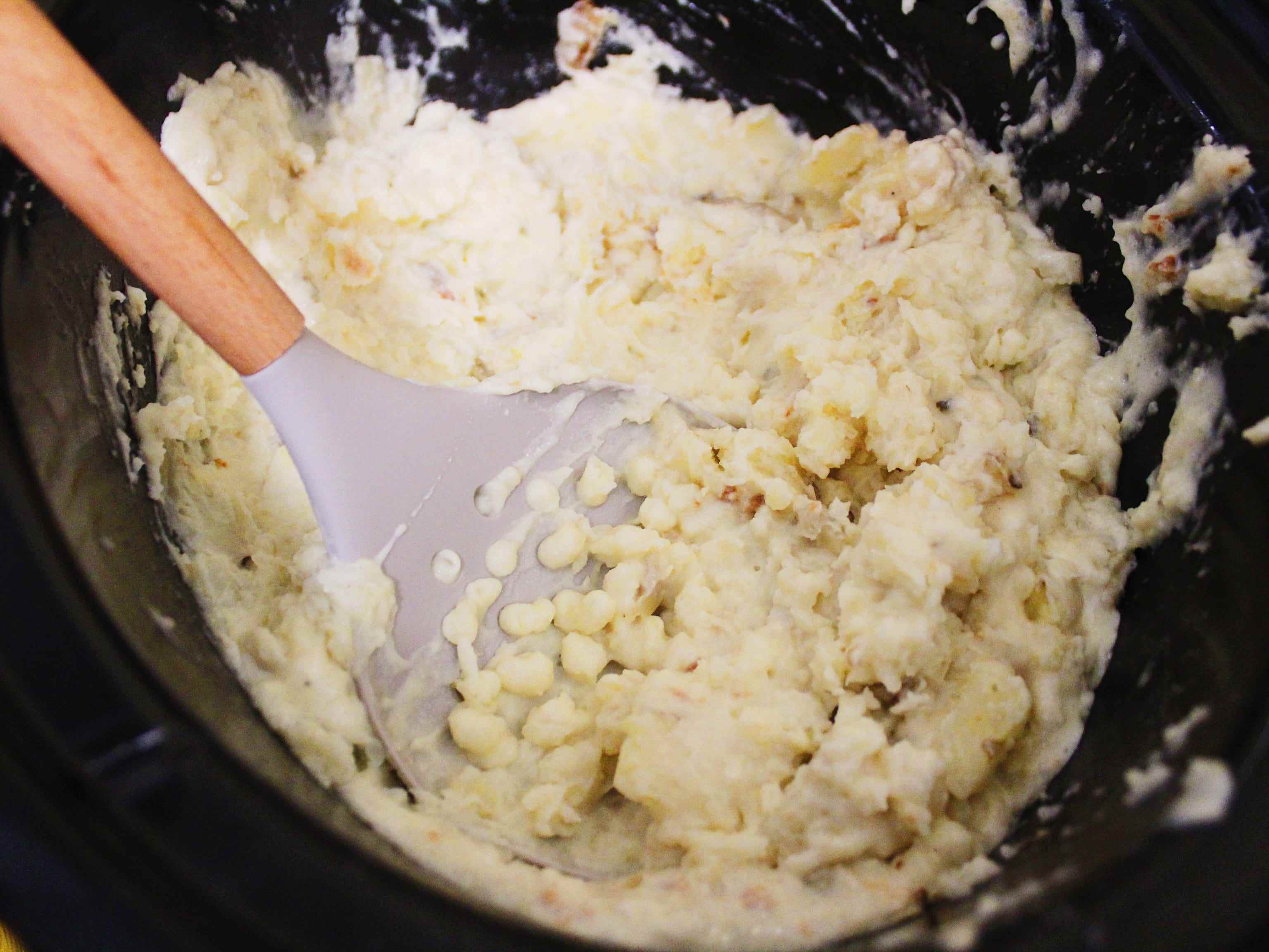 Kartoffelpüree in einem langsamen Kocher