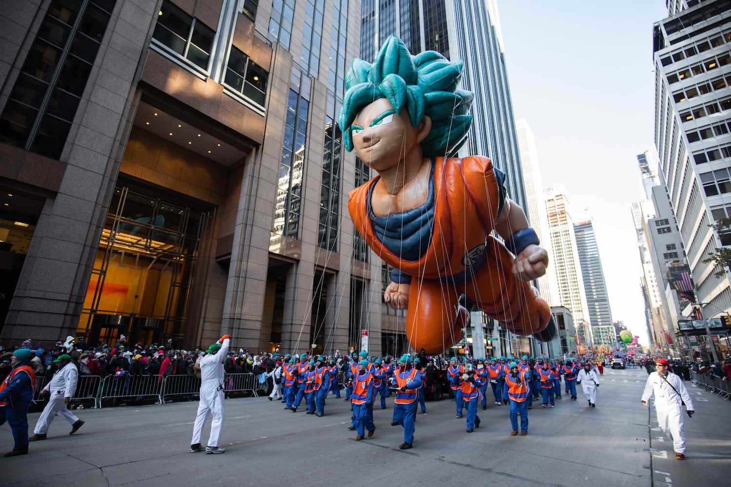 Ein Goku Macy's Thanksgiving Day Parade-Wagen