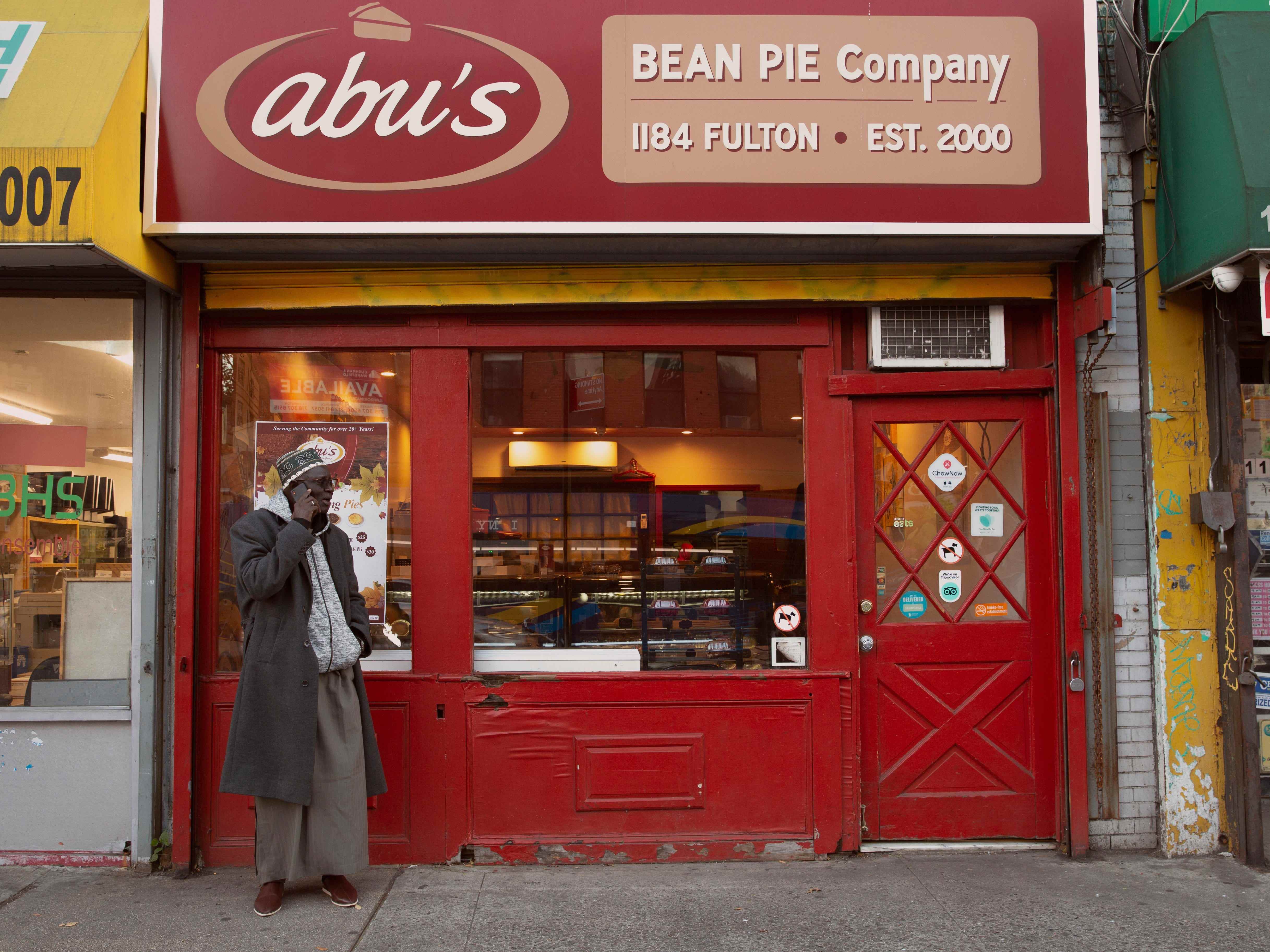 Abu's Bakery in Brooklyn verkauft Bohnenkuchen