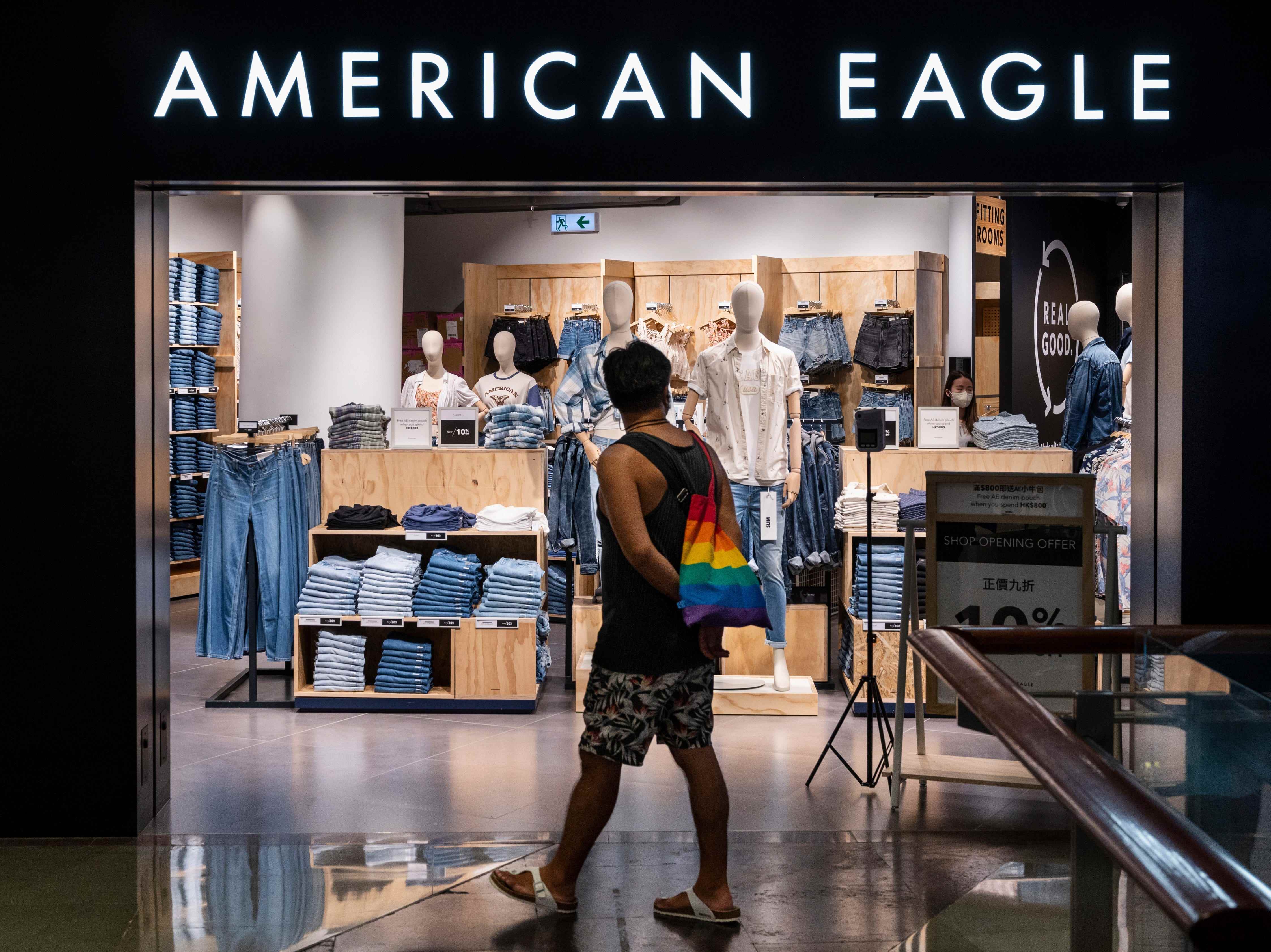 American Eagle-Geschäft in Hongkong