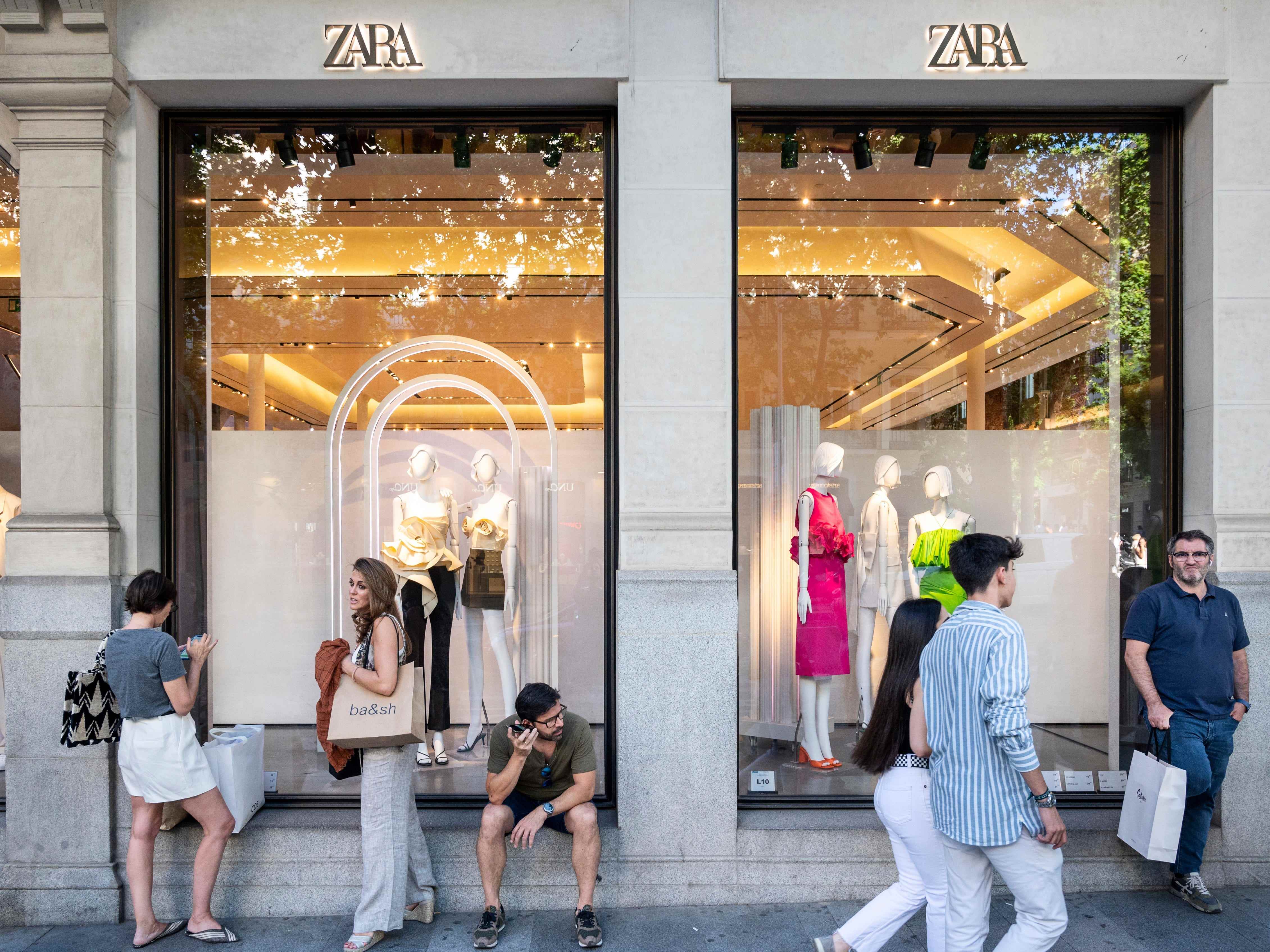 Zara-Geschäft in Spanien