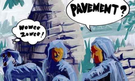 Artwork für Pavements 1995er Album Wowee Zowee von Steve Keene