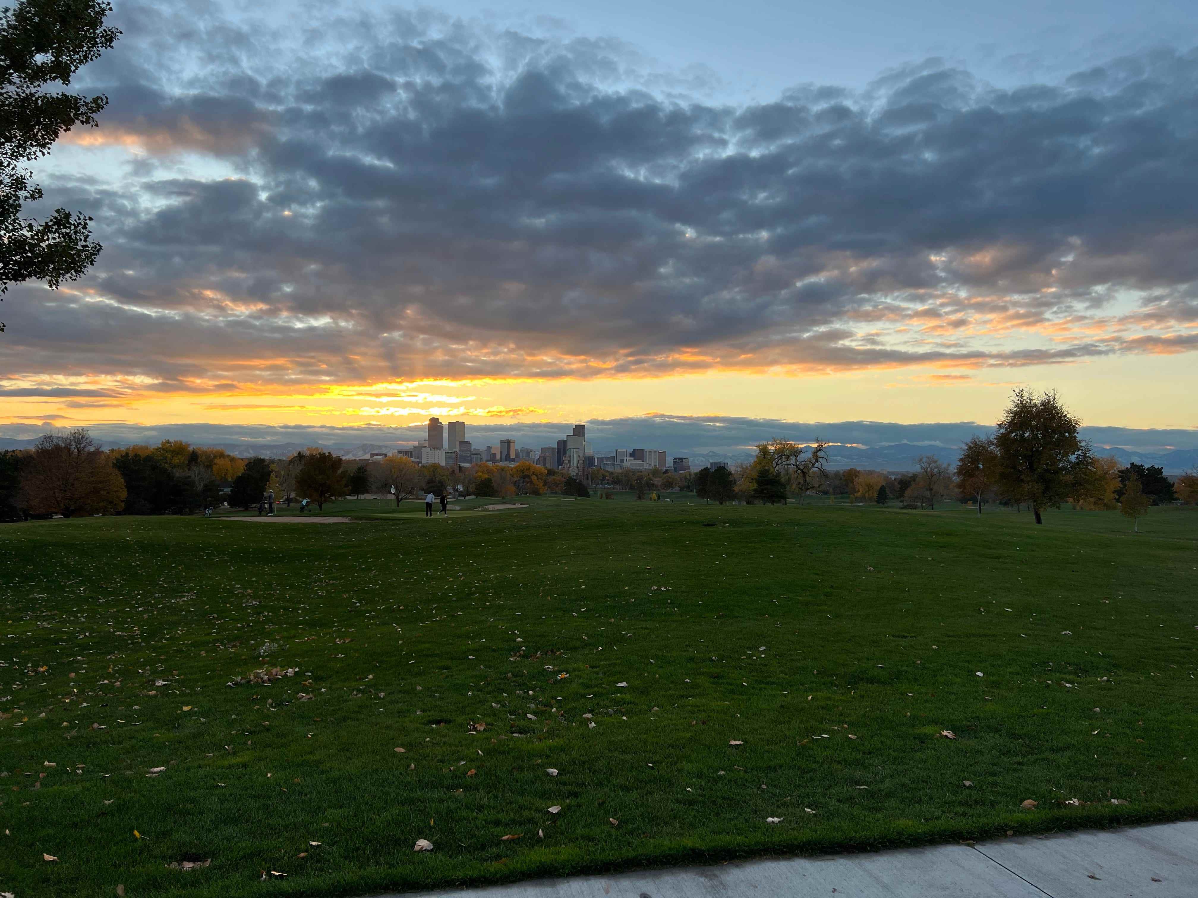 Denver mit Bergen im Hintergrund