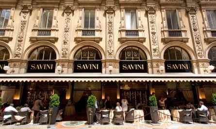 Café Savini, Mailand.