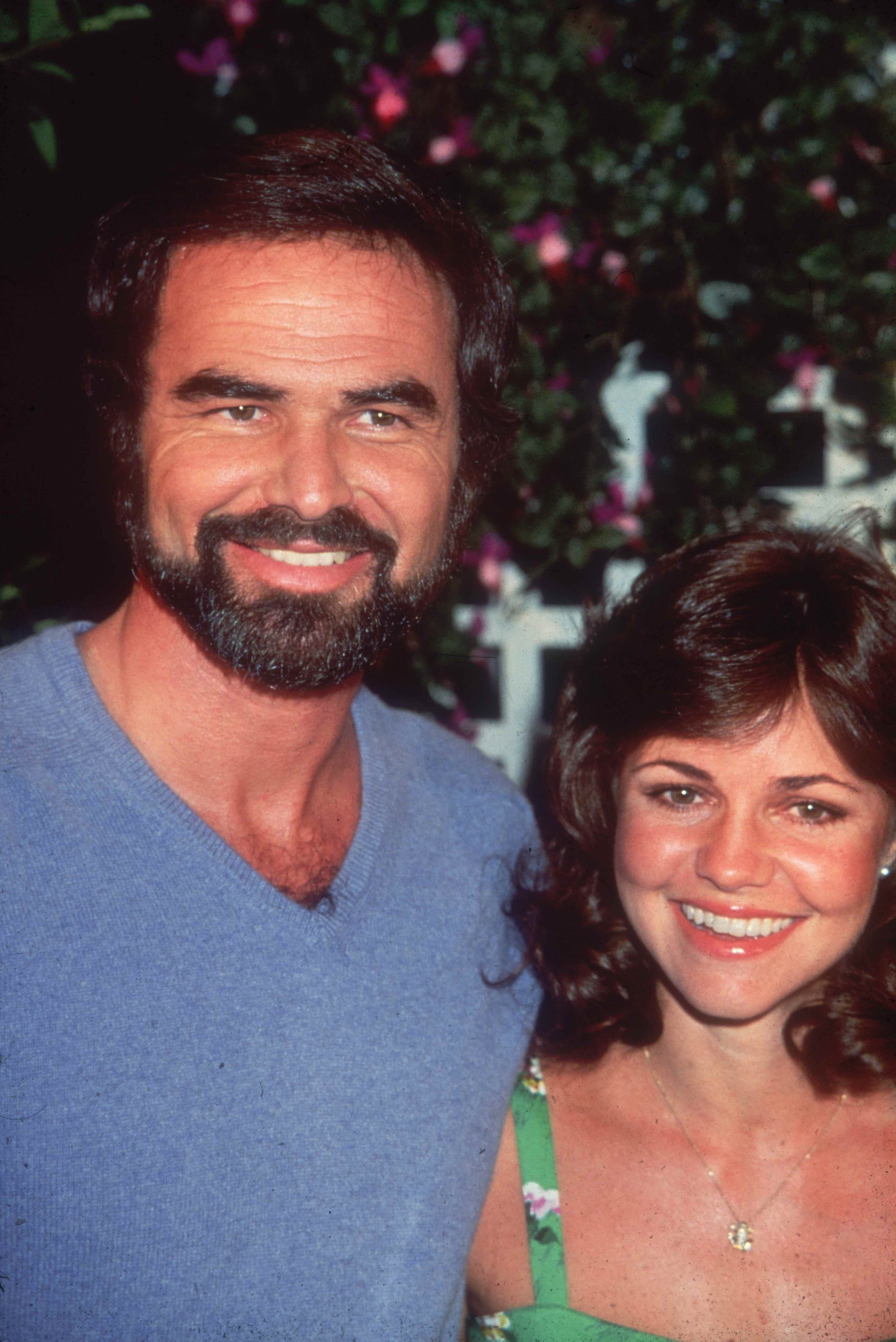 Burt Reynolds und Sally Field im Jahr 1977.