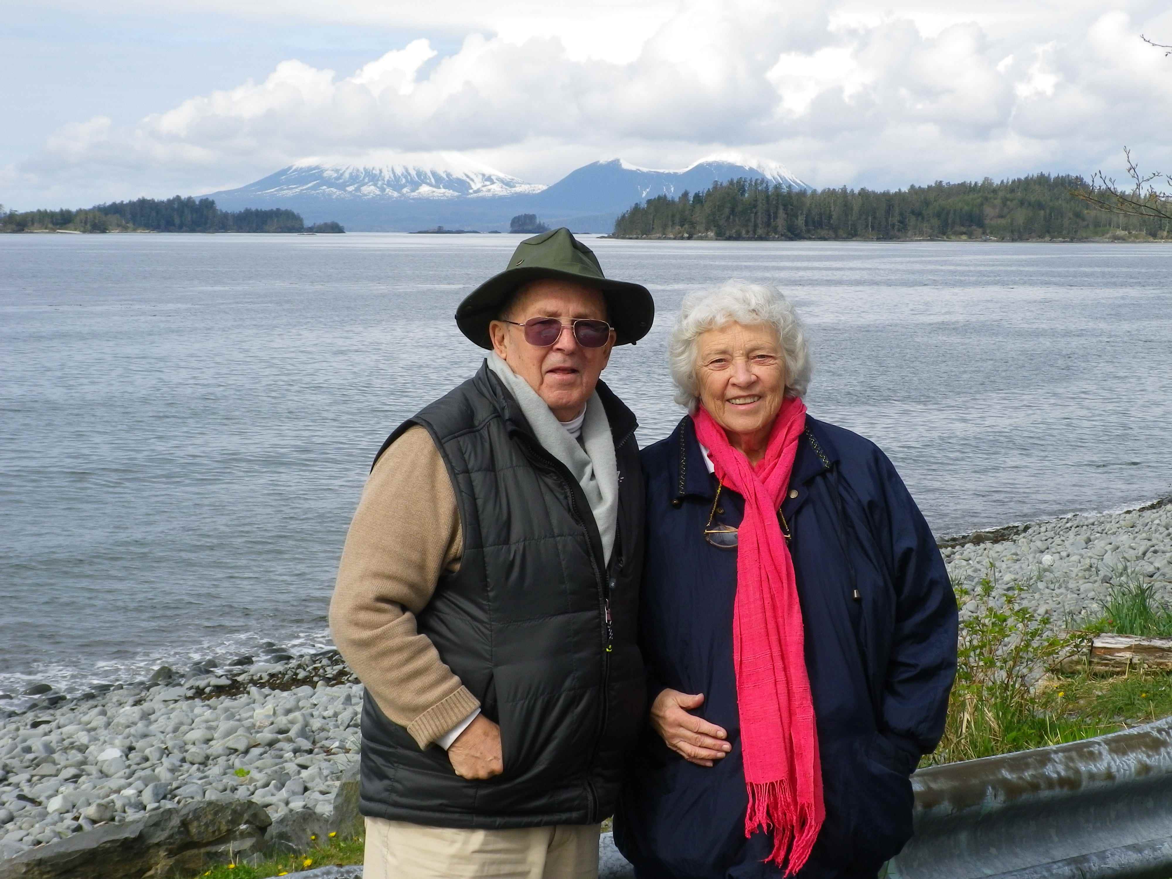 Robert Willett und seine verstorbene Frau Donna in Sitka, Alaska